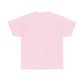 Petty Pink Tab Unisex Heavy Cotton Tee