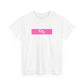 Petty Pink Tab Unisex Heavy Cotton Tee