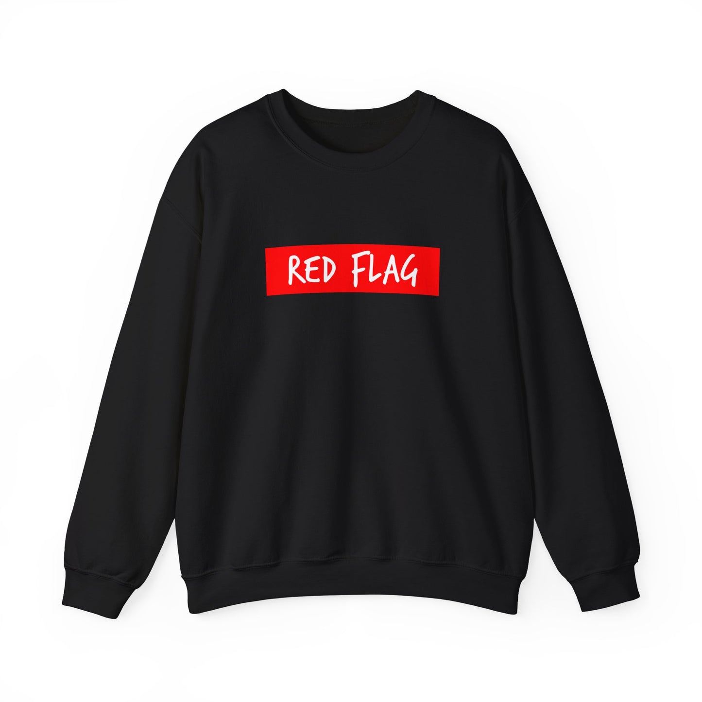 Red Flag Tab Unisex Heavy Blend™ Crewneck Sweatshirt