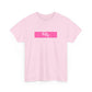 Petty Pink Tab Unisex Heavy Cotton Tee