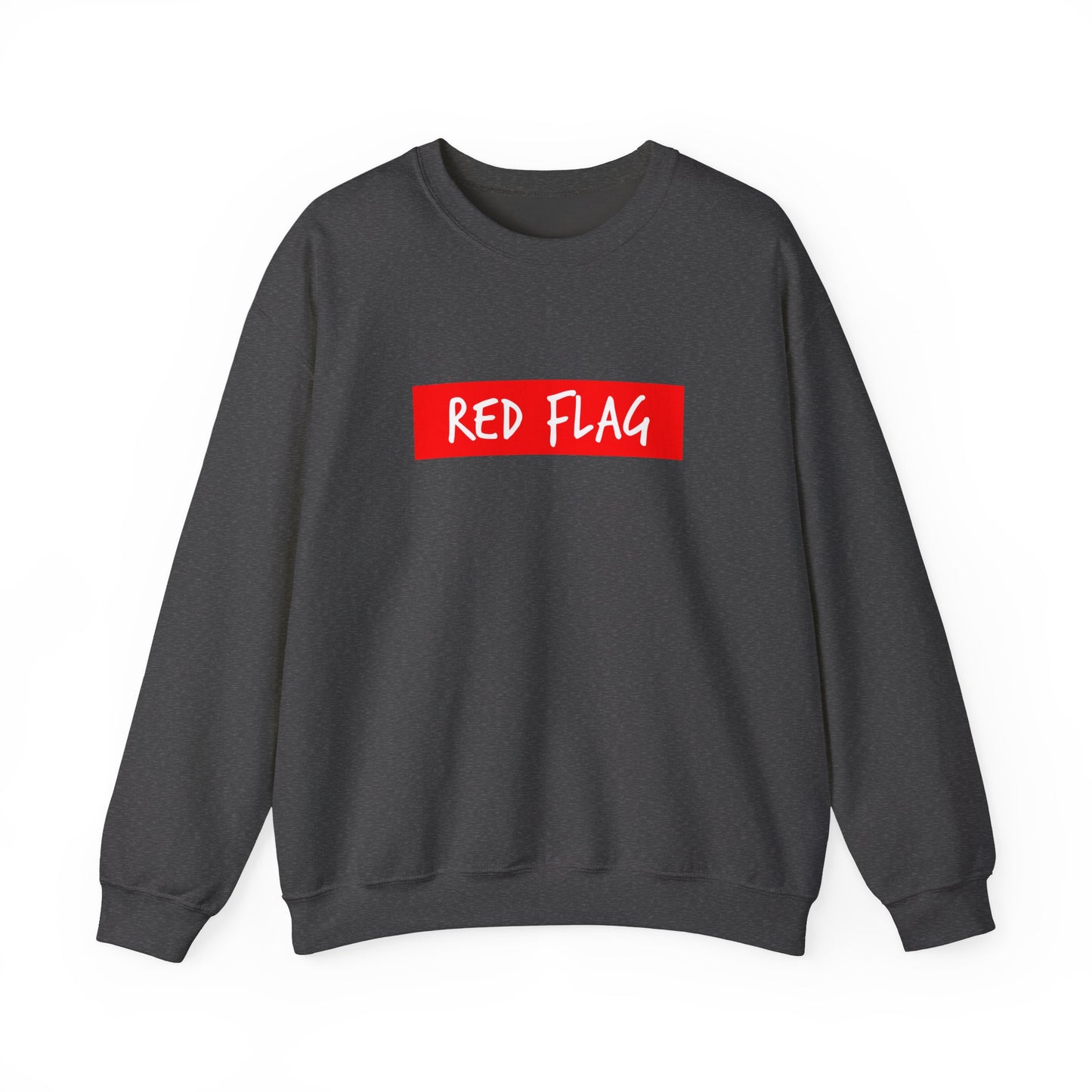 Red Flag Tab Unisex Heavy Blend™ Crewneck Sweatshirt