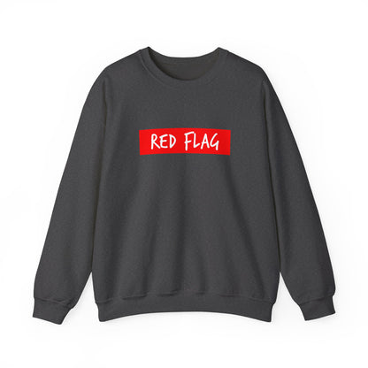 Red Flag Tab Unisex Heavy Blend™ Crewneck Sweatshirt